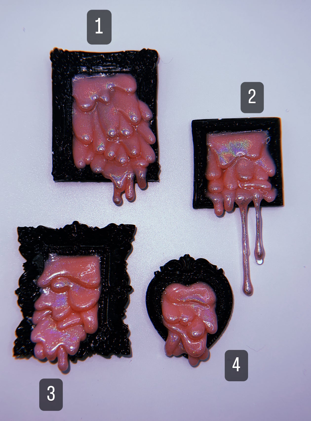 Mini Baroque Frame Magnets