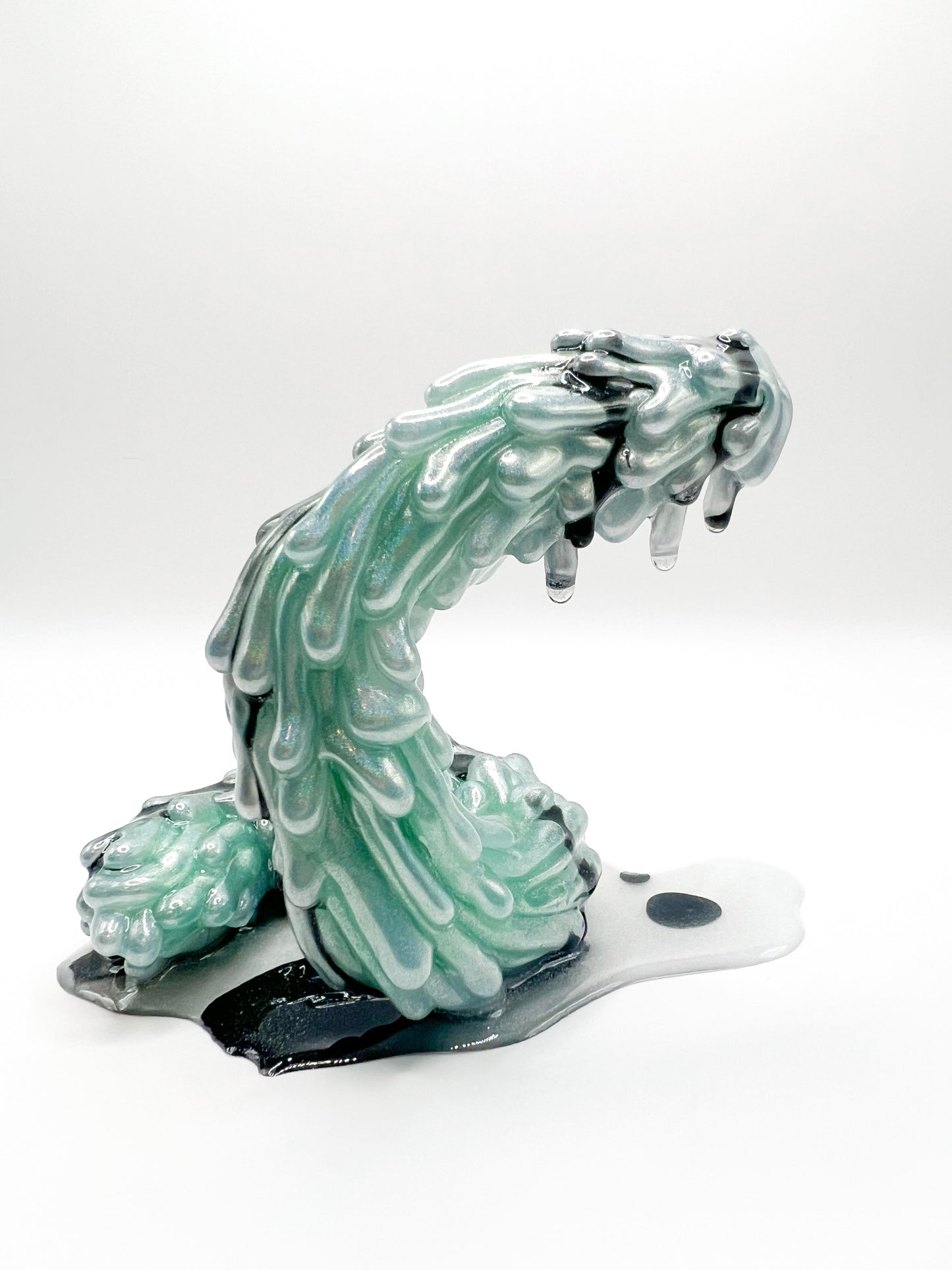 Gloop Sculpture “The Twisted Pickle”